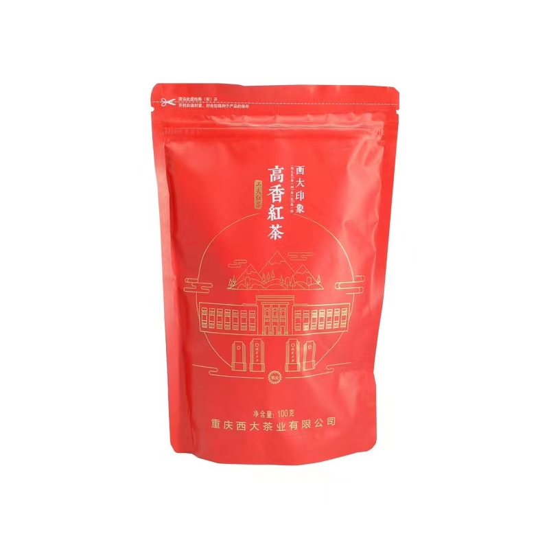 西南大學出品 紅茶敬業(yè) 西大印象 西農(nóng)茶葉 袋裝100克